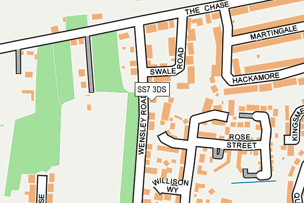 SS7 3DS map - OS OpenMap – Local (Ordnance Survey)