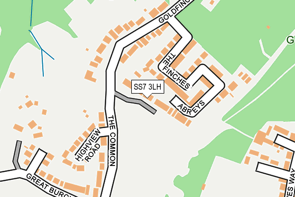 SS7 3LH map - OS OpenMap – Local (Ordnance Survey)