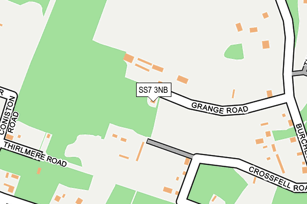 SS7 3NB map - OS OpenMap – Local (Ordnance Survey)