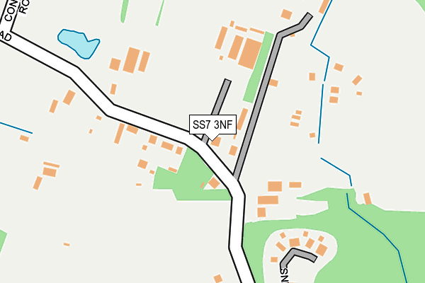 SS7 3NF map - OS OpenMap – Local (Ordnance Survey)