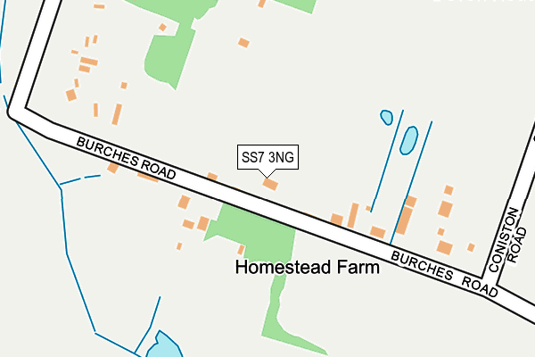 SS7 3NG map - OS OpenMap – Local (Ordnance Survey)