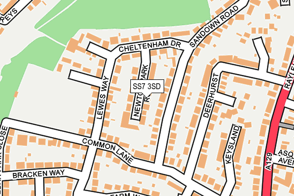 Map of HARRISON PLUMBING & HEATING LTD at local scale