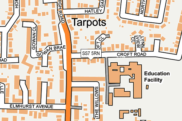 Map of PAVOT BLUE LTD at local scale