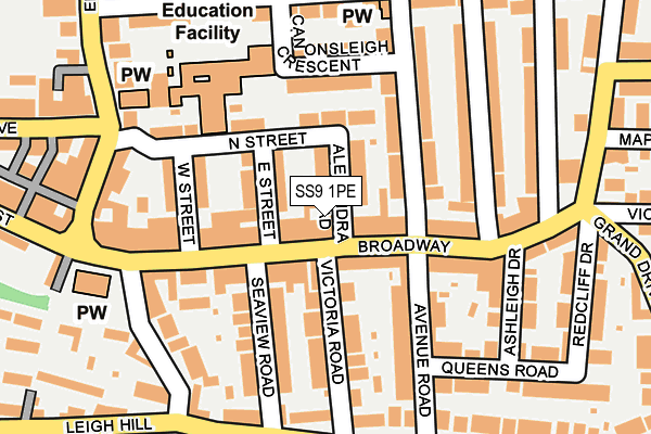 Map of ROLLIN' ADS LIMITED at local scale