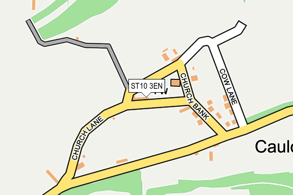 ST10 3EN map - OS OpenMap – Local (Ordnance Survey)
