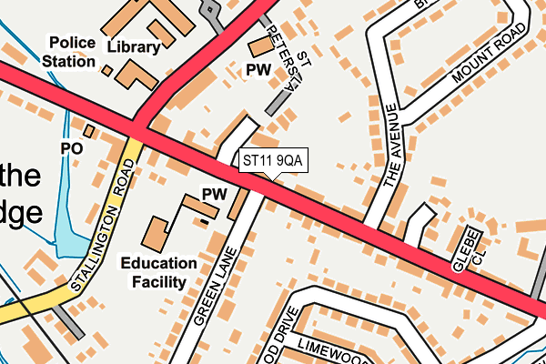 Map of WILLOW FINANCIAL SOLUTIONS LTD at local scale