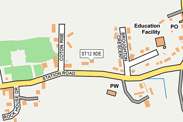 Map of ACADEMY 4 WELLBEING LIMITED at local scale