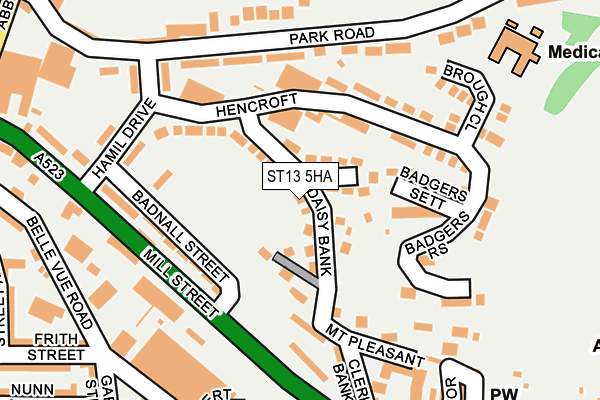 Map of WENTWORTH TECHNICAL LTD at local scale