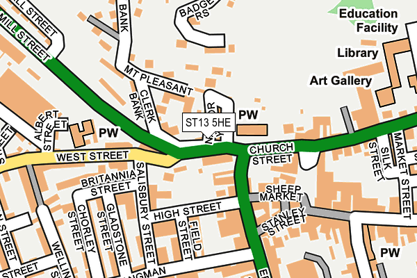 Map of LYNWOOD PLACE LIMITED at local scale