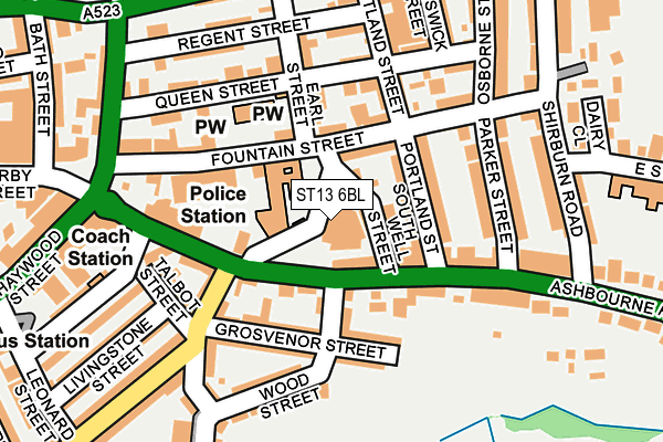 Map of LONGSHAWE PACKAGING LIMITED at local scale