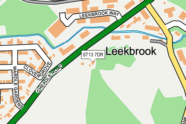 Map of DOCKSEY TRANSPORT HOLDINGS LIMITED at local scale