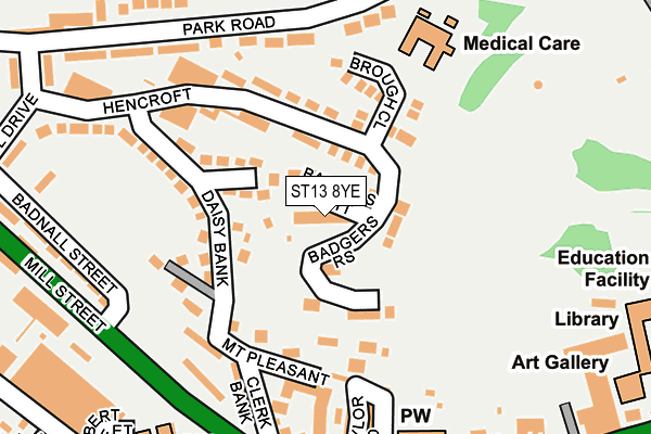 Map of BRITON CONSULTING LTD at local scale