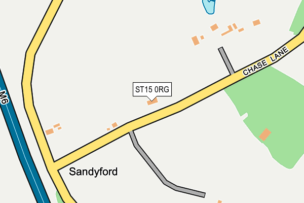 Map of BROCTON IMAGING LIMITED at local scale