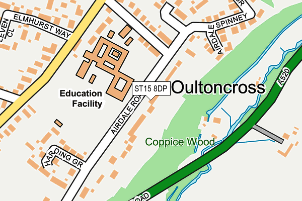 Map of DYNAMIC ORTHOPAEDICS LIMITED at local scale
