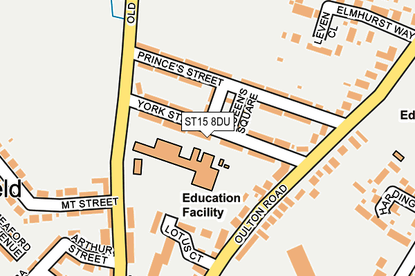 Map of LAST RITES LTD at local scale