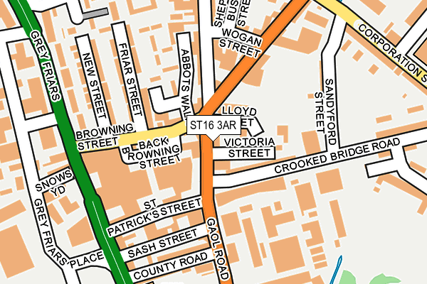 Map of SOYASA LANDMARKS LTD at local scale
