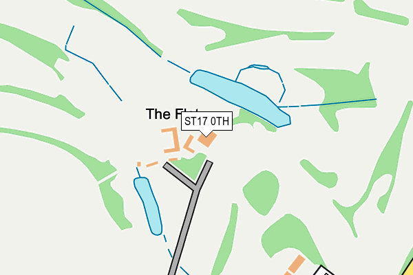 ST17 0TH map - OS OpenMap – Local (Ordnance Survey)
