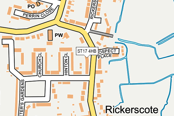 Map of RICHARD BURKE COMMERCIAL LIMITED at local scale