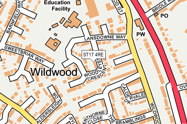 Map of MISSY ELZ LTD at local scale