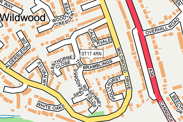Map of JG AUTO DOORS LTD at local scale