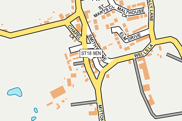 Map of FRESHWAY CHILLED FOODS LIMITED at local scale