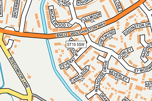 Map of SPIN LEISURE LIMITED at local scale