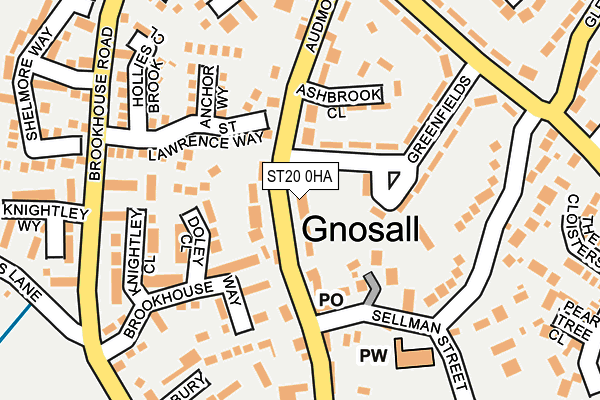 Map of WOFSEL LTD at local scale