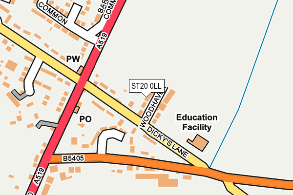 Map of FOWELL'S ELECTRICAL SERVICES LTD at local scale