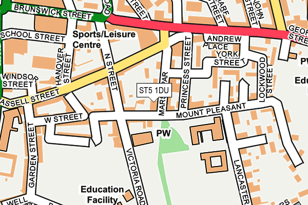 Map of NINETEEN UNDER LTD at local scale