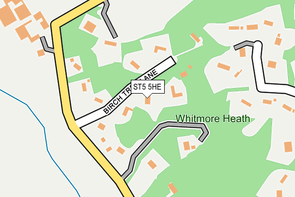 Map of BRAMPTON HOUSE LIMITED at local scale