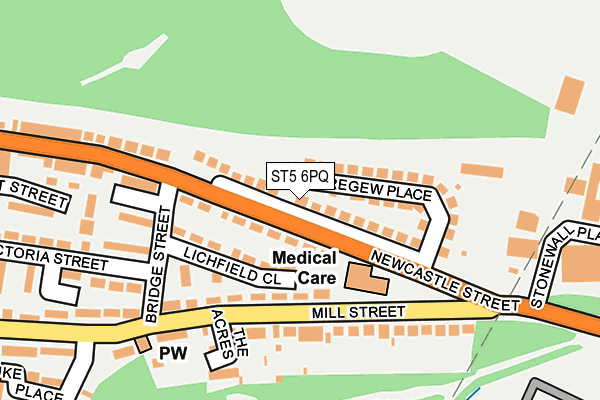 Map of MALIK HOLDINGS LIMITED at local scale