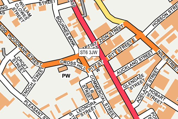 Map of STAFFORDSHIRE SECURITY SYSTEMS LTD at local scale