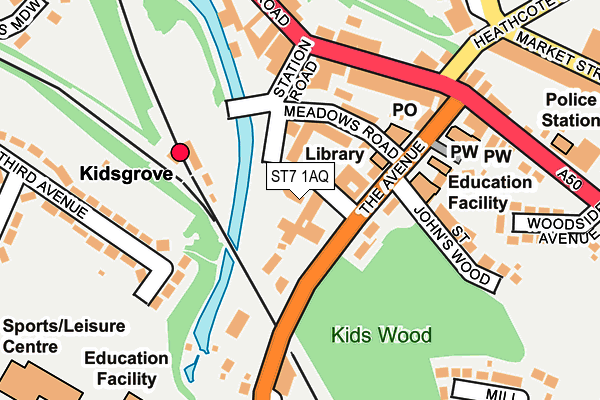 Map of HARECASTLE MEWS LIMITED at local scale