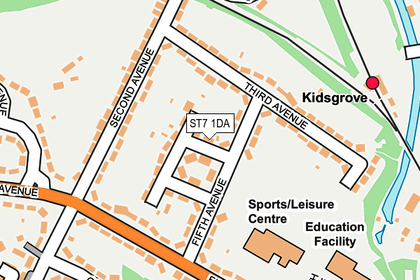 Map of STOKE GROUP LTD at local scale