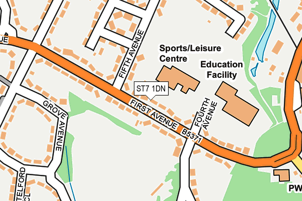 Map of KAZS LOGS LTD at local scale