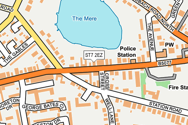 Map of MAC'S BARBERS LIMITED at local scale