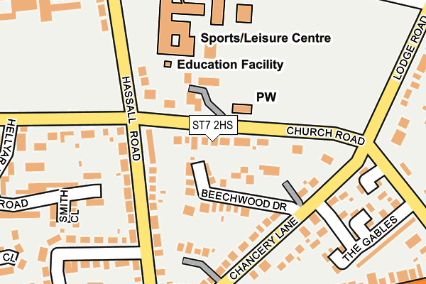 Map of KANDE INTERNATIONAL LTD at local scale