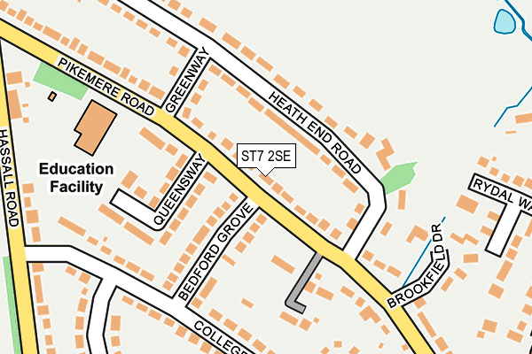 Map of VAREX LTD at local scale