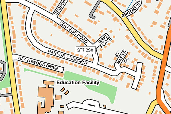 Map of D W COOPER (TRANSPORT) LTD at local scale