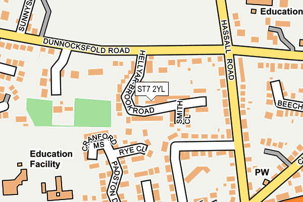Map of WEBVET LTD at local scale