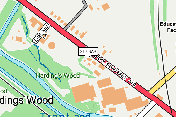 Map of BARNES WINDOWCRAFT LIMITED at local scale