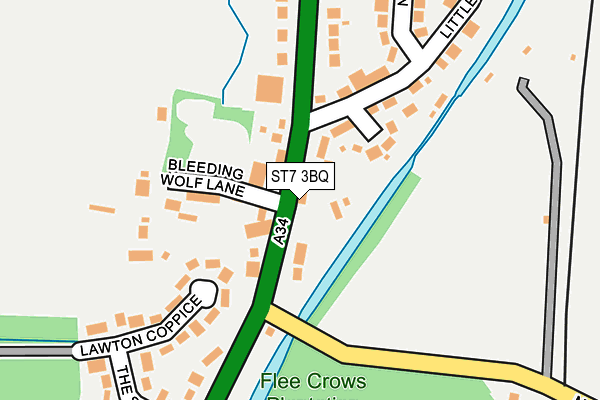 Map of STREET-HOSKINS SOLUTIONS LIMITED at local scale