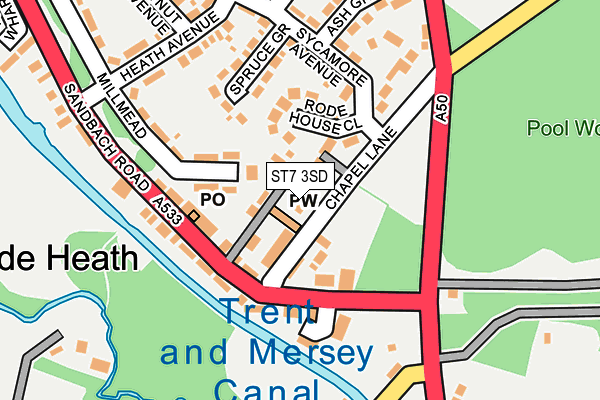 Map of GMS PROJECT SERVICES LIMITED at local scale