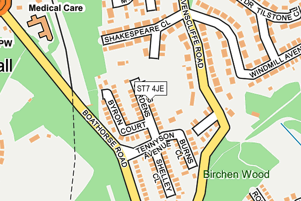 Map of PIPER ELECTRICAL SERVICES LIMITED at local scale