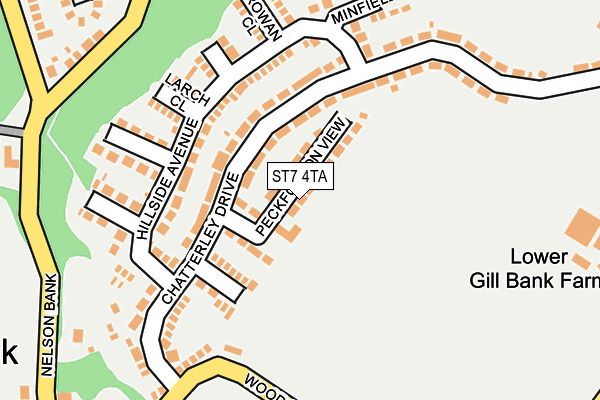 Map of SUE KAY LIMITED at local scale