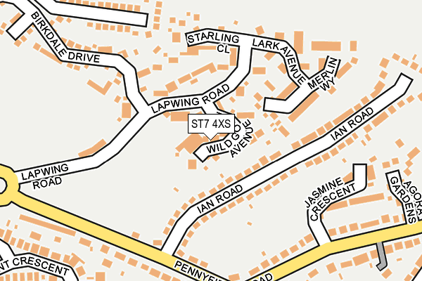 Map of EGGSTER LIMITED at local scale