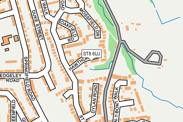 Map of LSP PROPERTIES STAFFORDSHIRE LIMITED at local scale