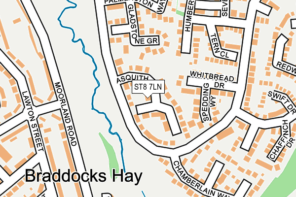 Map of ADAMS HOLDINGS LTD at local scale