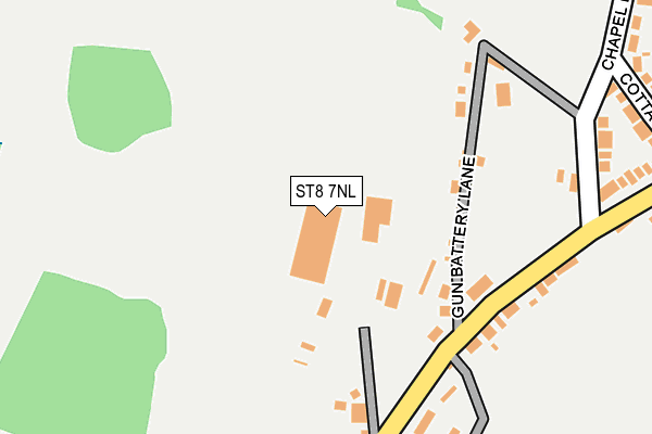 Map of MCL INDUSTRIAL ENCLOSURES LTD at local scale