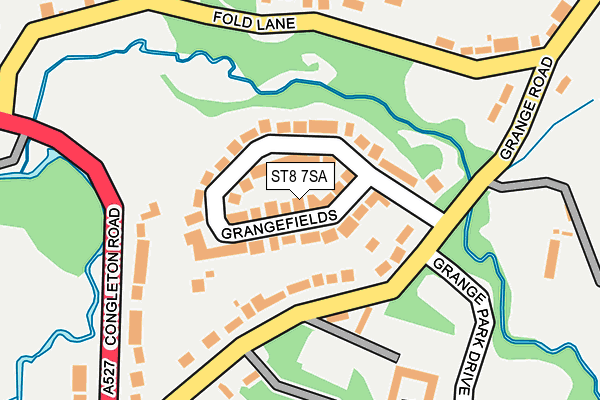 Map of ON THE MAT LTD at local scale